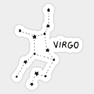 Zodiac Sign - Virgo Sticker